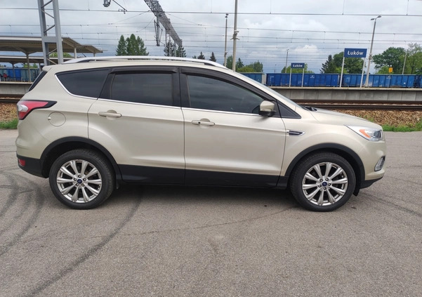 Ford Escape cena 67700 przebieg: 130000, rok produkcji 2017 z Borek Wielkopolski małe 301